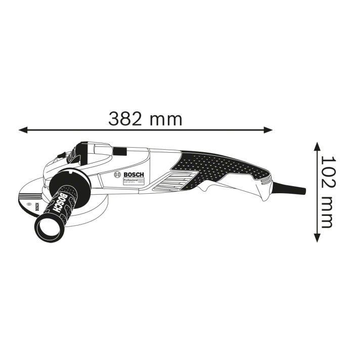 Шлифовальная машина Bosch GWS 18-125 SL 125мм, 1800Вт, 12000об/мин, 2.5кг (0.601.7A3.200) изображение 4