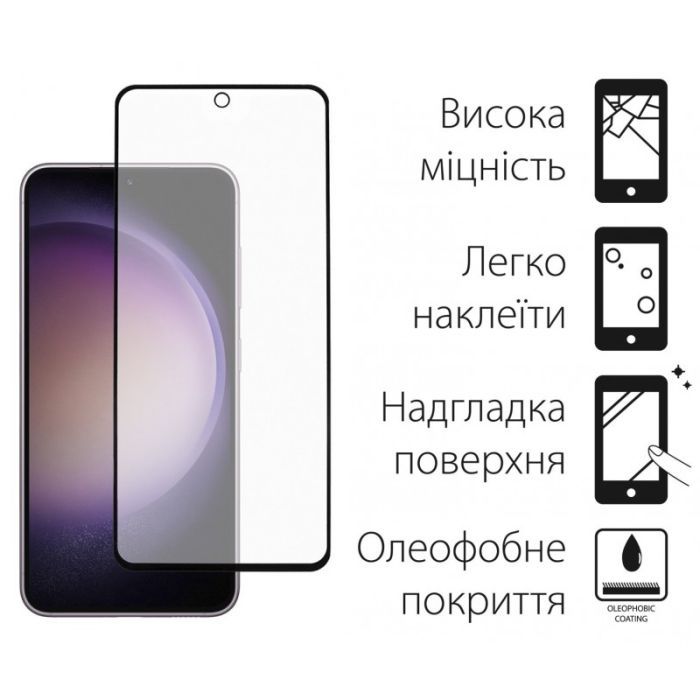 Стекло защитное Dengos Samsung Galaxy S23 FE 2шт. (DG-TG2P-39) изображение 2