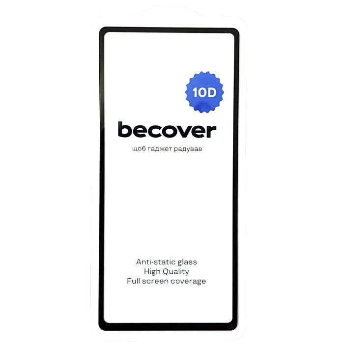 Скло захисне BeCover Google Pixel 7a 10D Black (711490) зображення 3