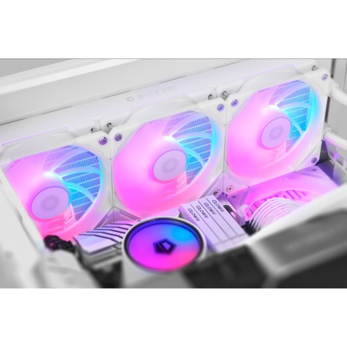 Кулер до корпусу ID-Cooling TF-12025-PRO-ARGB-TRIO WHITE зображення 12