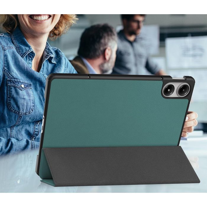 Чехол для планшета BeCover Smart Case Xiaomi Poco Pad 12.1" Dark Green (711561) изображение 7