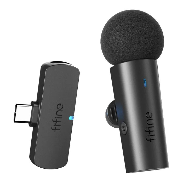 Мікрофон Fifine M6 Wireless Black (M6) зображення 2