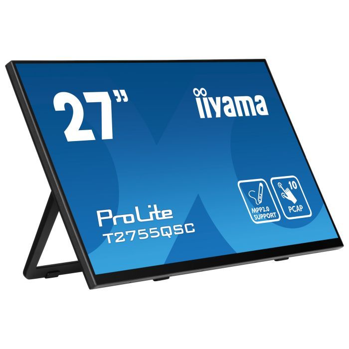 Монитор iiyama T2755QSC-B1 изображение 2