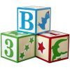 Кубики Melissa&Doug Набір з 3-х великих дерев'яних кубиків (MD30543) зображення 3