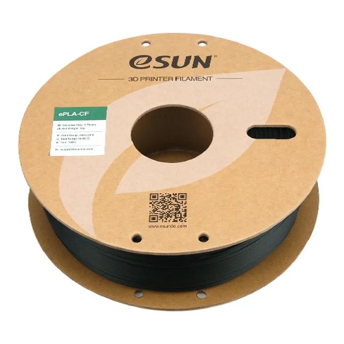 Пластик для 3D-принтера eSUN ePLA-CF, 1,75мм, 1кг, red (ePLA-CF-P175R1) зображення 3