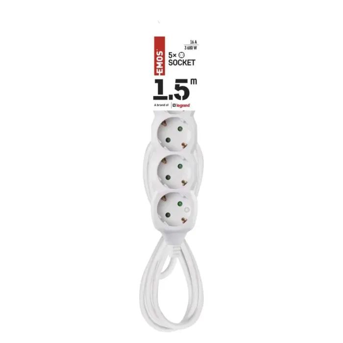 Сетевой удлинитель EMOS P0521 изображение 2