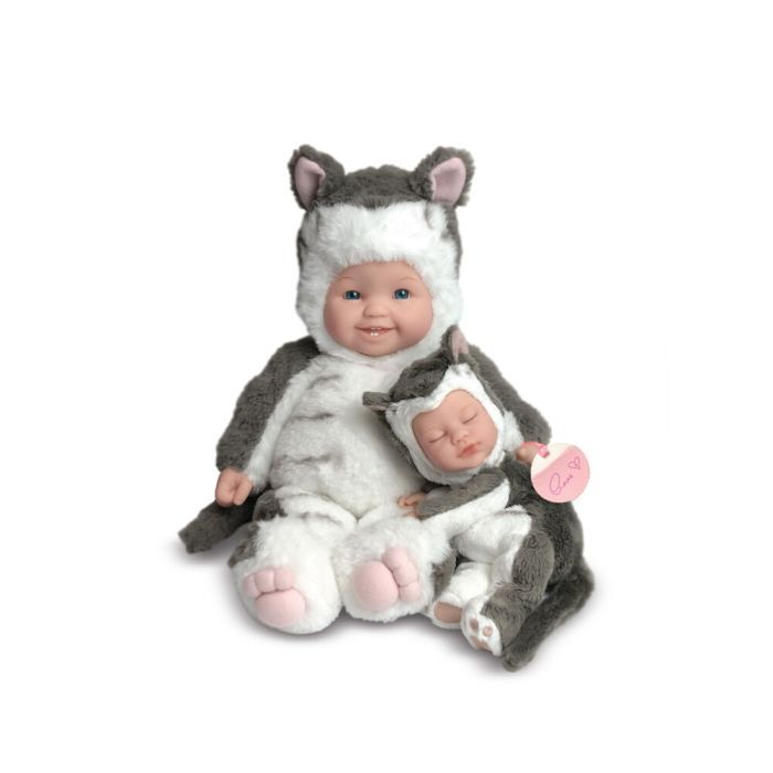 Пупс Anne Geddes набір Маленькі сестри Кошенятка 38 см та 23 см (575706)
