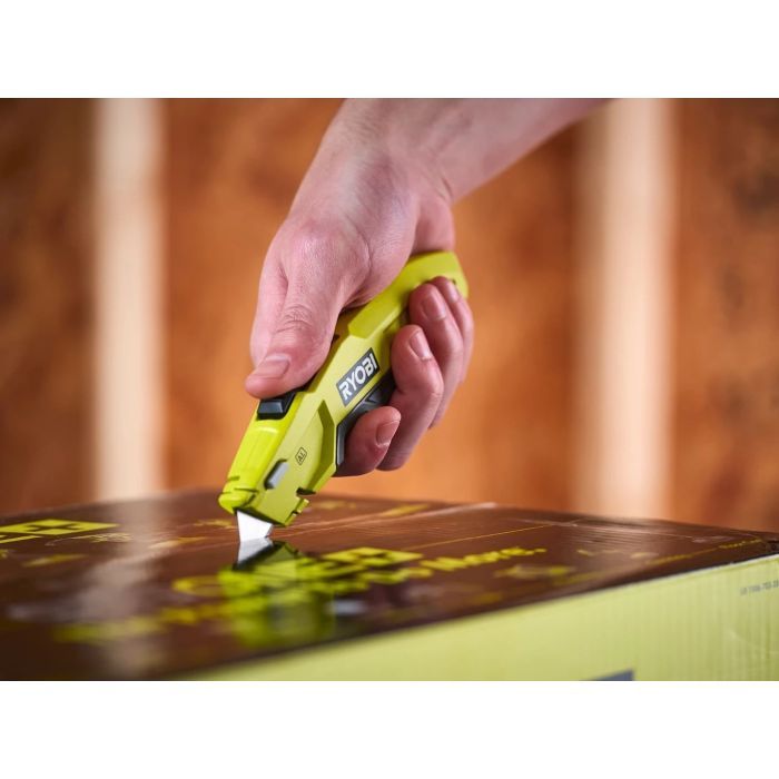 Нож монтажный Ryobi RHCKF-1, трапециевидное лезвие, корпус алюминий (5132006401) изображение 3