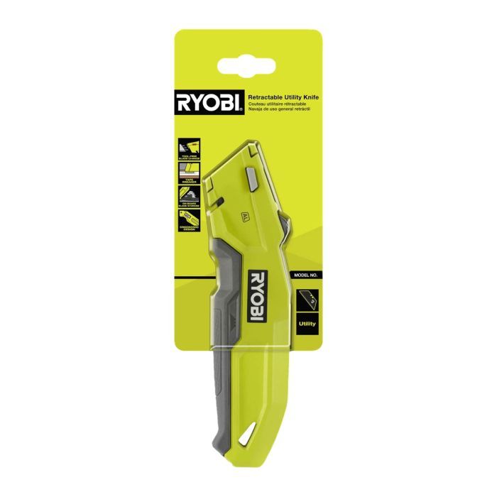 Нож монтажный Ryobi RHCKF-1, трапециевидное лезвие, корпус алюминий (5132006401) изображение 5