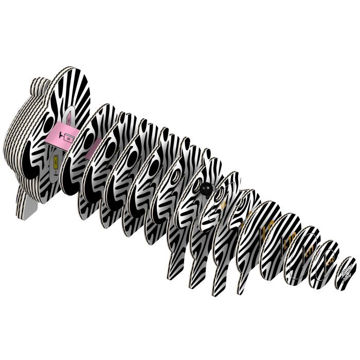 Пазл Eugy 3D Зоопарк Зебра (XEG-011) зображення 3