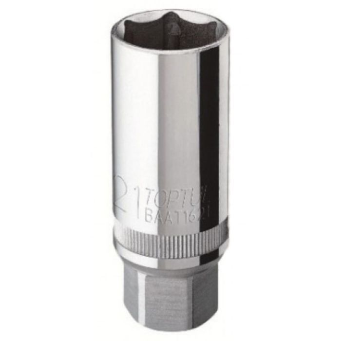 Головка торцевая Toptul свечная 21мм 1/2" (BAAR1621)