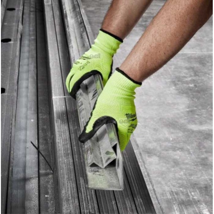 Защитные перчатки Milwaukee сигнальні з опором порізам 3 рівня, 8/M (4932478131) изображение 5