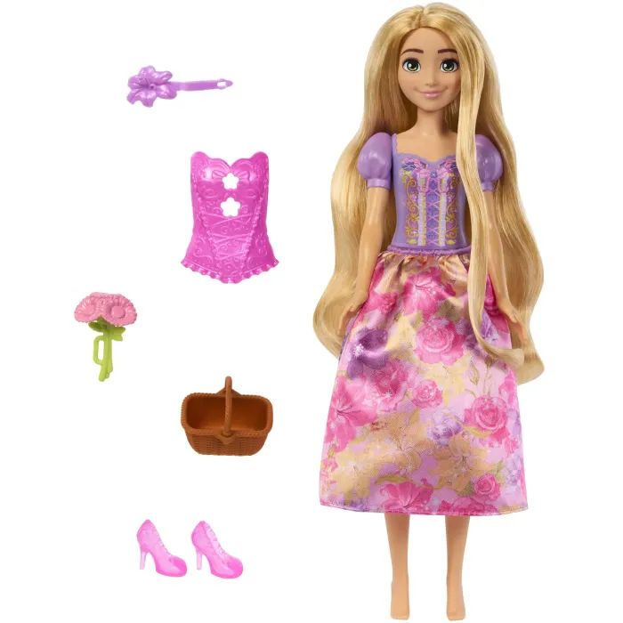 Кукла Disney Princess Набор-сюрприз с Рапунцель Крути и проявляй (HTV86) изображение 2