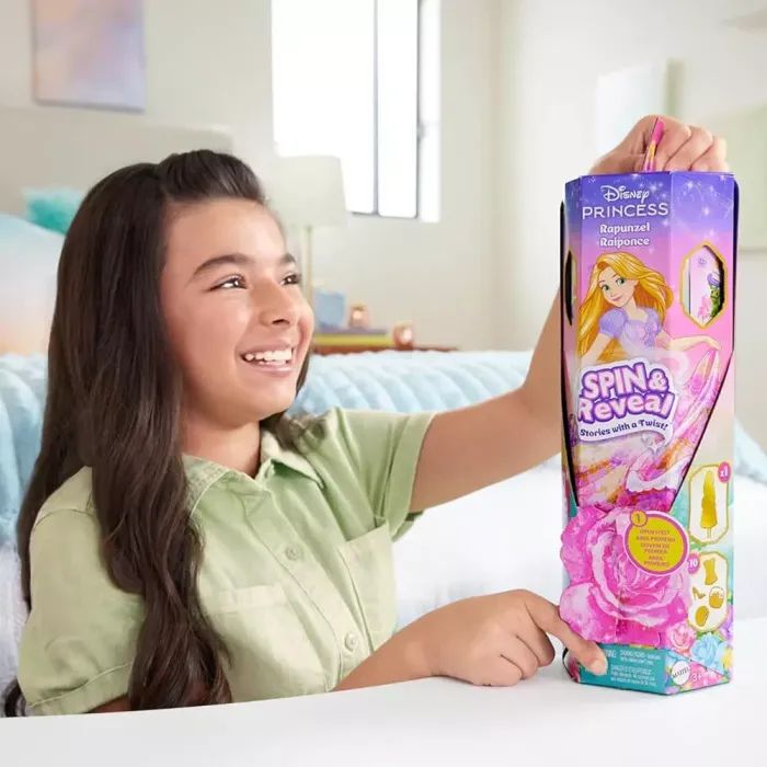 Кукла Disney Princess Набор-сюрприз с Рапунцель Крути и проявляй (HTV86) изображение 7