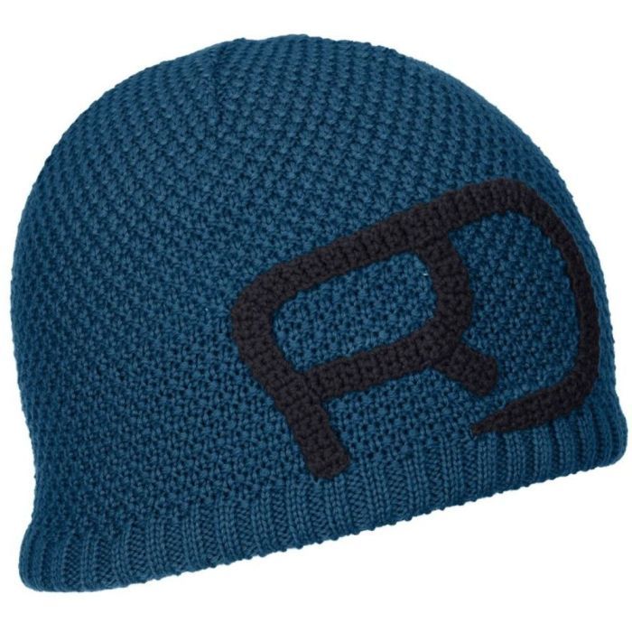 Шапка Ortovox Rock'n'Wool Beanie Mns black raven - M - чорний (025.001.0146)