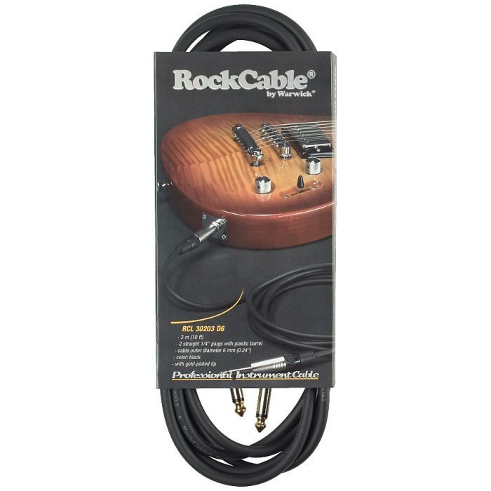 Инструментальный кабель RockCable Instrument Cable 3m (RCL 30203 D6) изображение 2