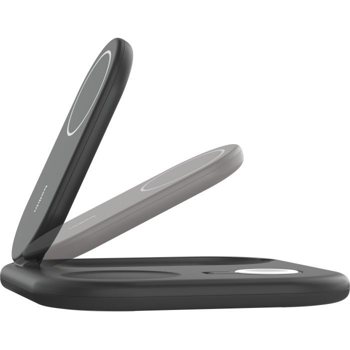 Зарядное устройство Belkin 3in1 Magnetic Foldable iPhone/Watch/AirPods Qi2 15W white (WIZ029VFWH) изображение 4