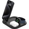 Зарядное устройство Belkin 3in1 Magnetic Foldable iPhone/Watch/AirPods Qi2 15W black (WIZ029VFBK) изображение 7