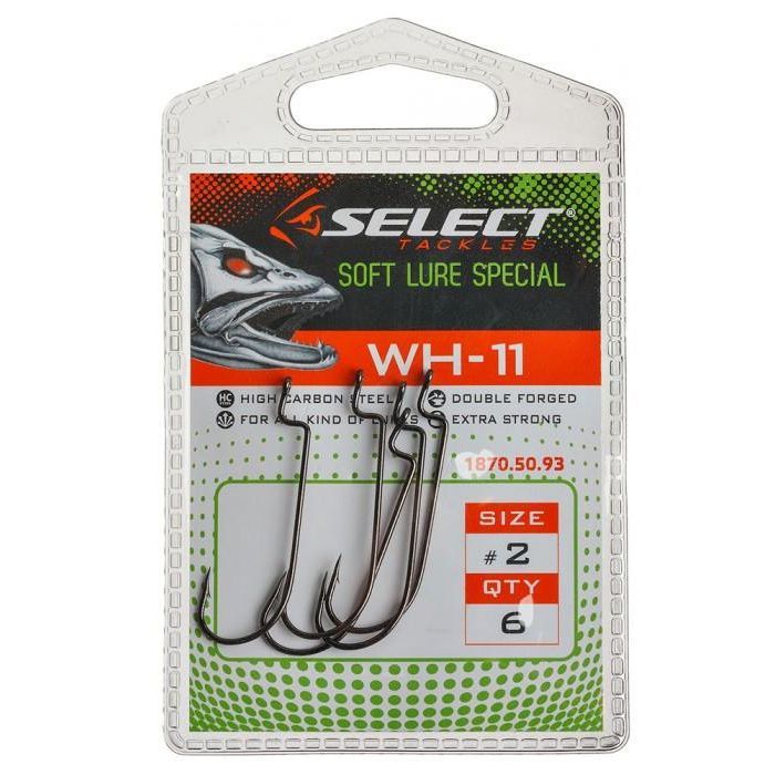 Крючок Select WH-11 02 (6 шт/уп) (1870.50.93) изображение 2