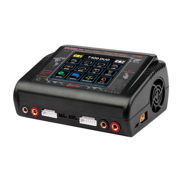 Мережевий зарядний пристрій для АКБ Voltronic HTRCT400 Pro Duo AC200/DC4W (HTRCT400ProDuo)