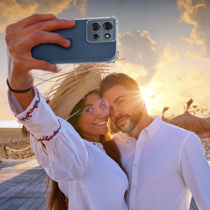 Чехол для мобильного телефона BeCover Anti-Shock Motorola Moto G75 Clear (712781) изображение 4