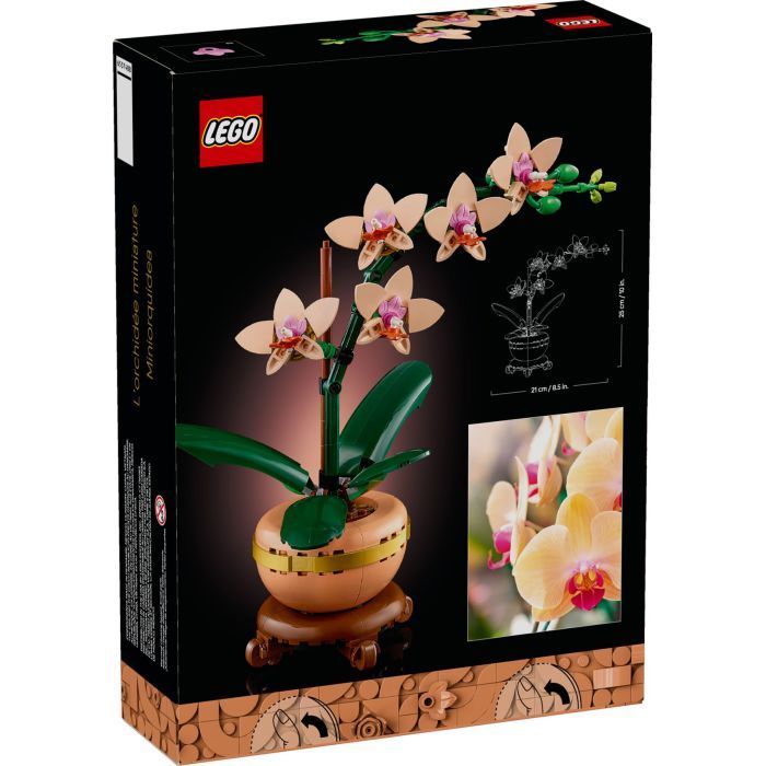 Конструктор LEGO Botanicals Мини орхидея (10343) изображение 7