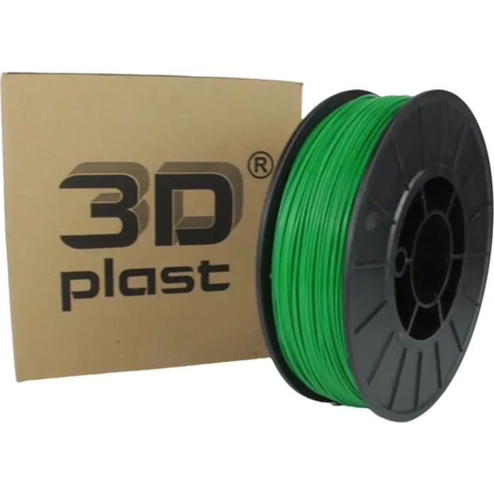 Пластик для 3D-принтера 3Dplast PETG 1.75мм, 0.85кг, green (3DPTG17508GR)