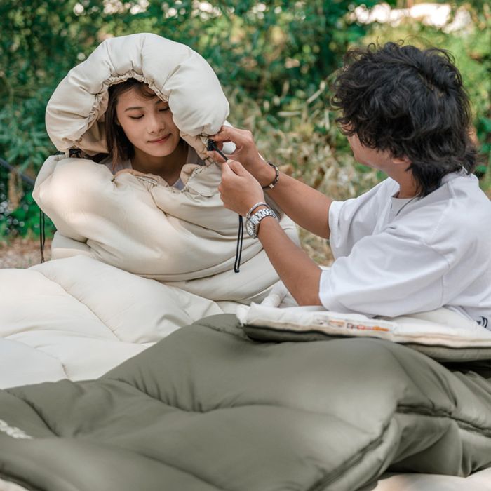 Спальний мішок Naturehike LD250 CNK2300SD016, темно-зелений (6976023921797) зображення 8