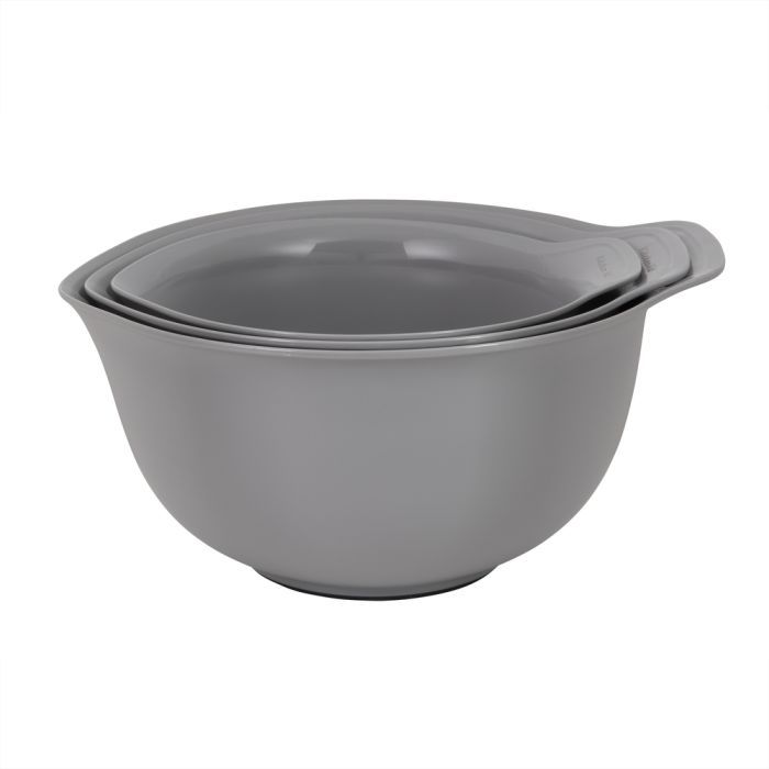 Миска KitchenAid Coreline, набір 3 шт, сірий (KQG175OSCGG)