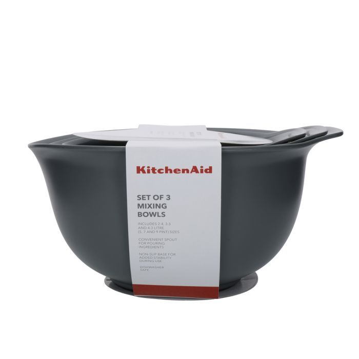 Миска KitchenAid Coreline, набір 3 шт, сірий (KQG175OSCGG) зображення 5