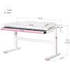 Парта Evo-kids Lite Pink (TH-360 WG/PN Lite) зображення 3