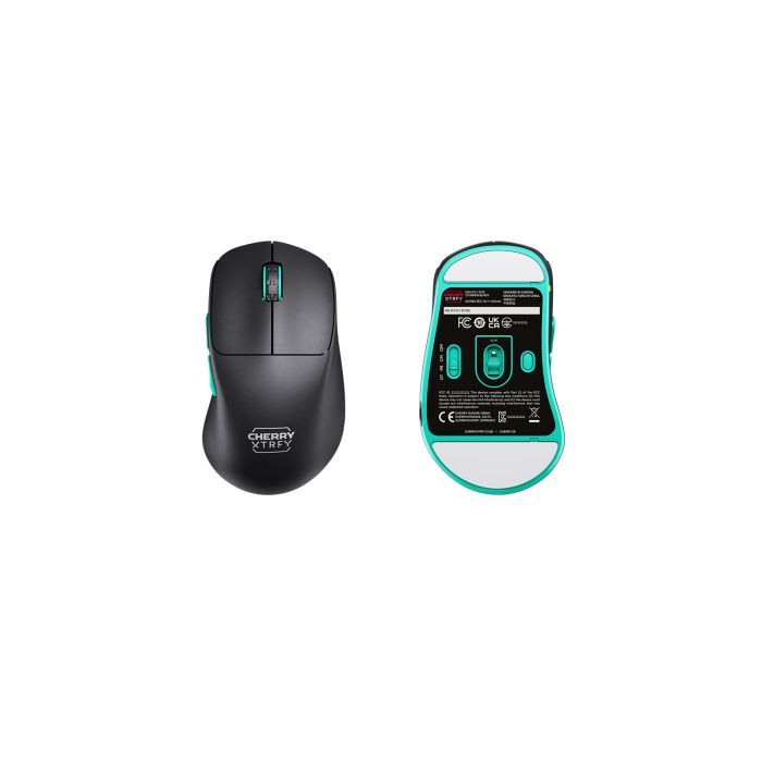 Мышка Cherry Xtrfy M64 Wireless/USB Black (CX-M64W-BLACK) изображение 2