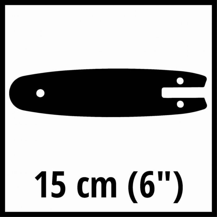 Шина для ланцюгової пили Einhell 15см, 1.0мм (4500163) зображення 2