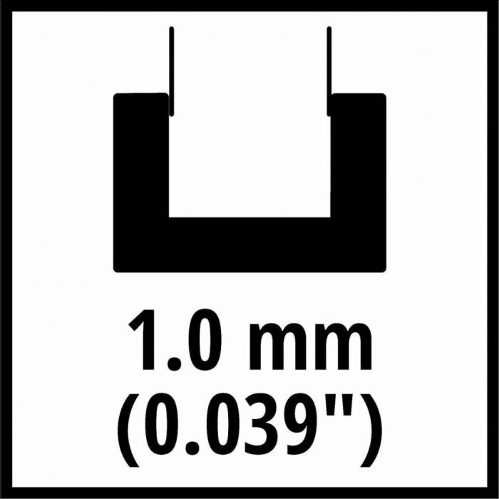 Шина для ланцюгової пили Einhell 15см, 1.0мм (4500163) зображення 3