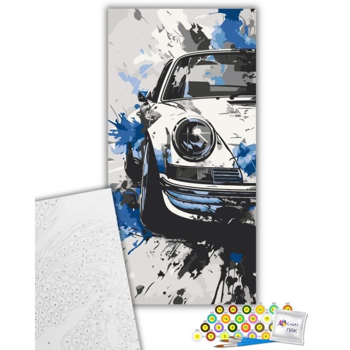 Картина по номерам ArtCraft Porsche Classic 40х80 см (12507-AC) изображение 2