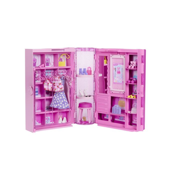 Лялька Barbie Стильна гардеробна з лялькою (HXD58) зображення 3