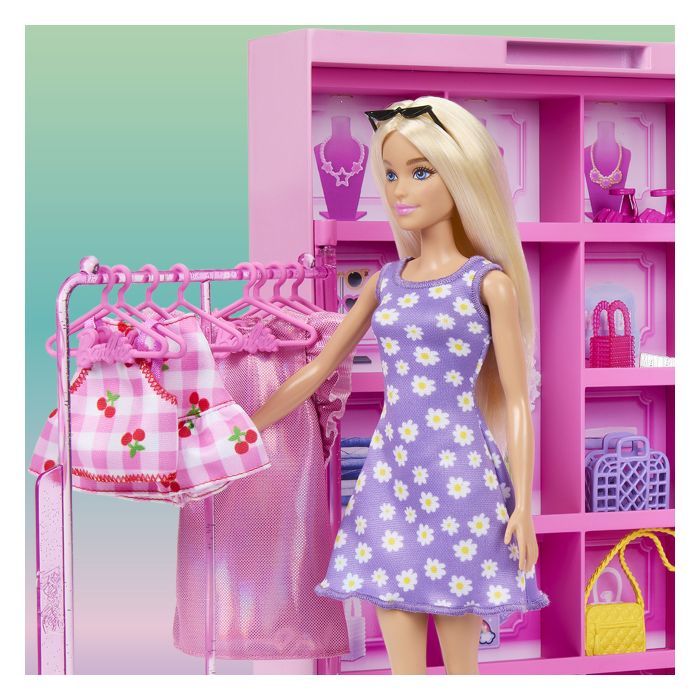 Лялька Barbie Стильна гардеробна з лялькою (HXD58) зображення 4