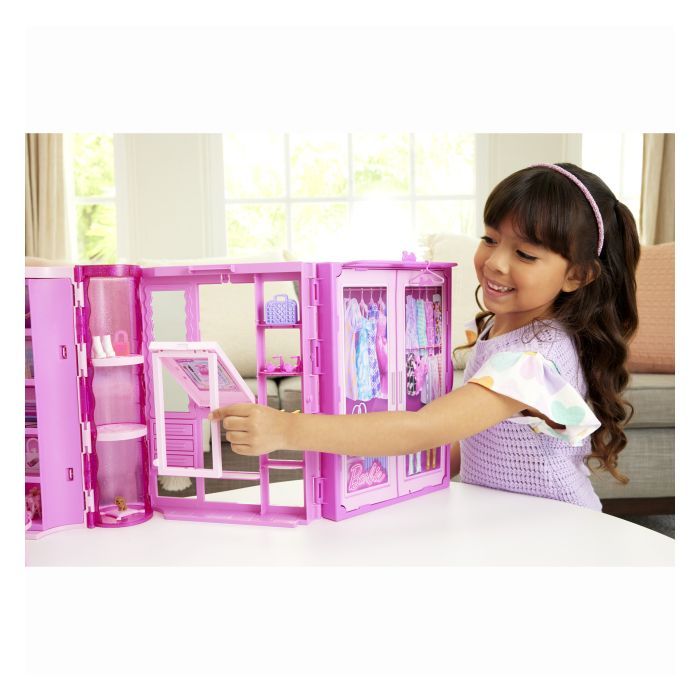 Лялька Barbie Стильна гардеробна з лялькою (HXD58) зображення 8