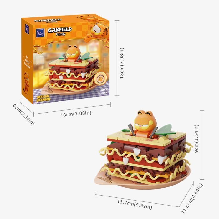 Конструктор Pantasy Garfield -Foodie - Лазанья (86807) изображение 6