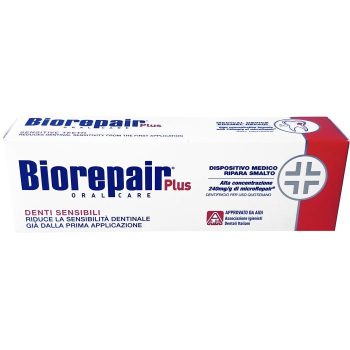 Зубная паста Biorepair Plus Профессиональное избавление чувствительности 75 мл (8017331052648)