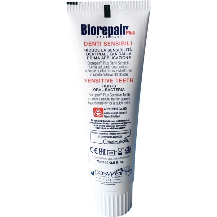 Зубная паста Biorepair Plus Профессиональное избавление чувствительности 75 мл (8017331052648) изображение 4