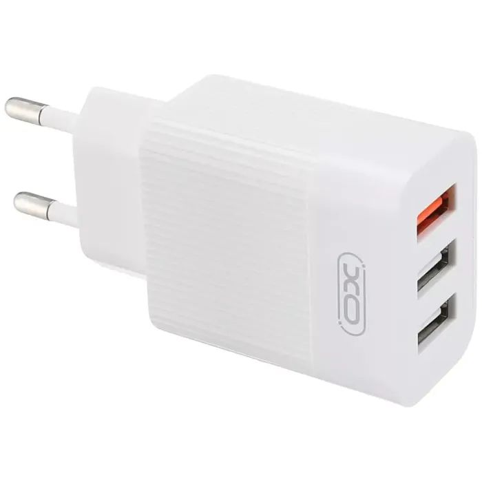 Зарядное устройство XO L72 QC3.0 3USB +micro (XO-L72-MCR) изображение 3