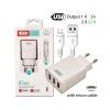 Зарядное устройство XO L72 QC3.0 3USB +micro (XO-L72-MCR) изображение 5
