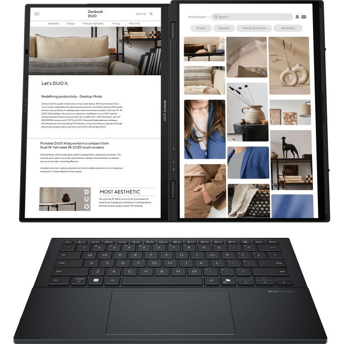Ноутбук ASUS Zenbook Duo UX8406CA-PZ043W (90NB14X1-M001J0) изображение 8