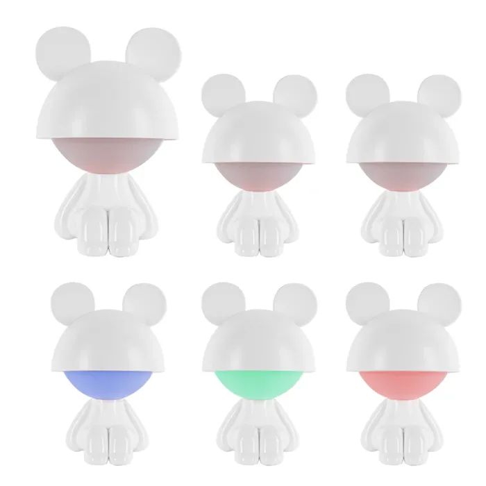 Ночник Kite Светильник LED с аккумулятором Cute Mouse, голубой (K25-316-2-3) изображение 4