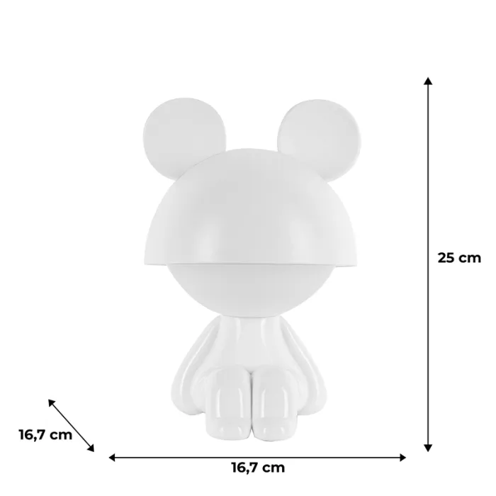 Нічник Kite Світильник LED з акумулятором Cute Mouse, персиковий (K25-316-2-4) зображення 6