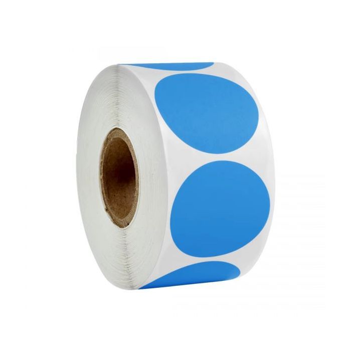 Етикетка UKRMARK термо ECO 38x38/ 0.1тис, коло, синий (900391)