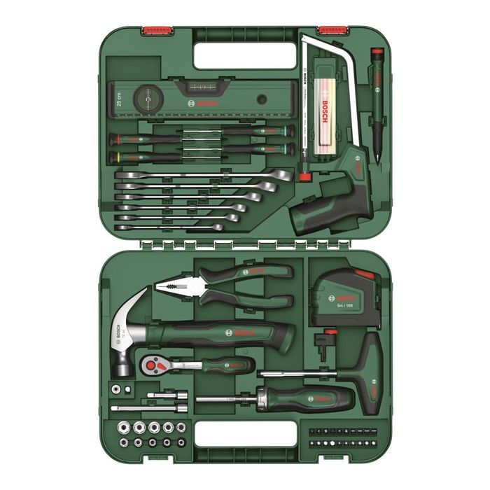 Набор инструментов Bosch 1/2", 64шт, CrV (1.600.A02.ZB3) изображение 2