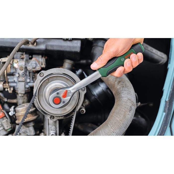 Набор инструментов Bosch 1/2", 64шт, CrV (1.600.A02.ZB3) изображение 9
