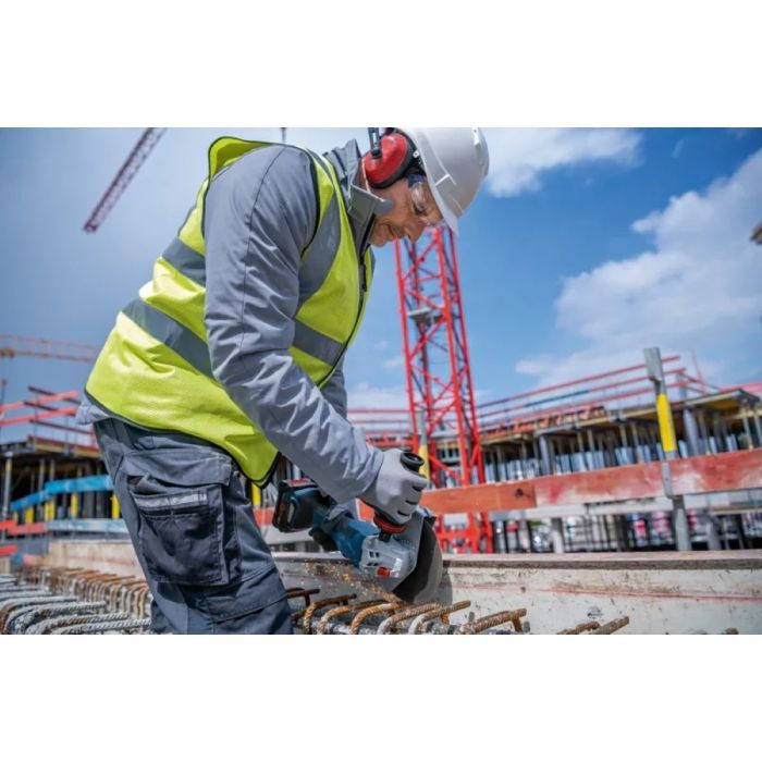Шліфувальна машина Bosch GWS 182P 125 мм 18V, 2800-9000об/хв, 1.7кг (без АКБ та ЗП) (0.601.9H6.L01) зображення 8